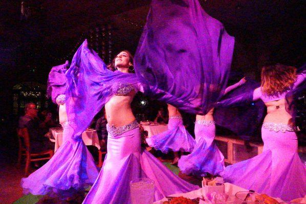 Bellydancers with Veils.