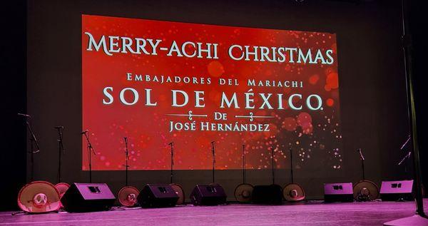 Mariachi Christmas Show banner