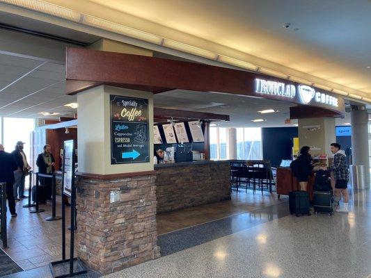 Ironclad Coffee at Concourse B