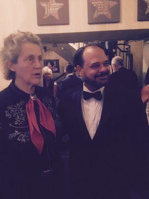 Mark Woodsmall with Dr. Temple Grandin