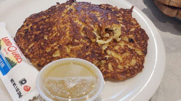 Potato Pancakes short stack! Very delicious