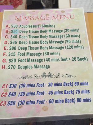 Affordable, massage is also very good way