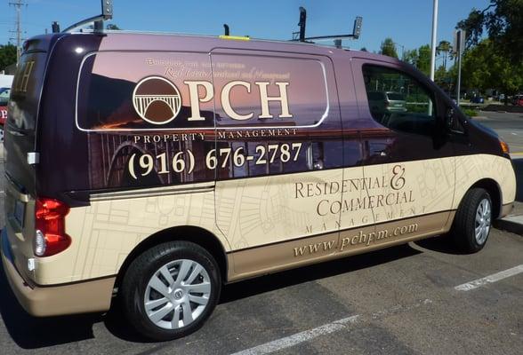 The PCH Maintenance Van is available to service our commercial and residential properties.