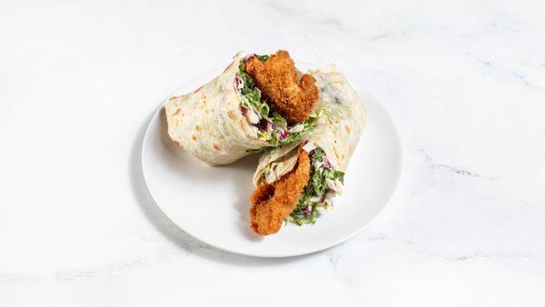 Chicken cutlet wrap