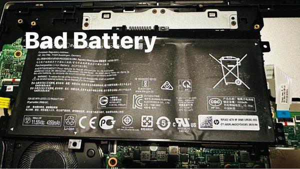 Laptop Battery Replacement