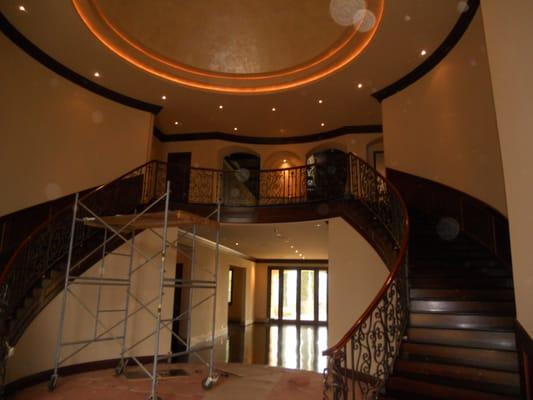 Walnut staircase