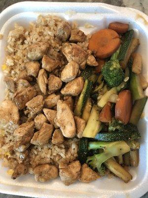 Hibachi chicken