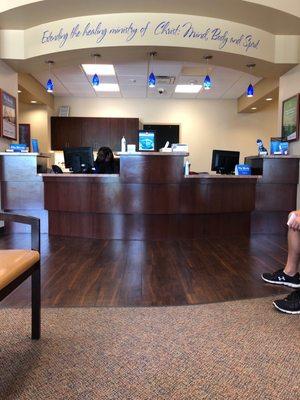 Front desk