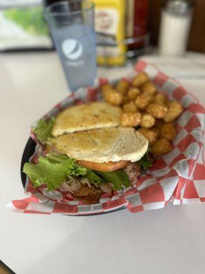 Turkey Club on Sourdough