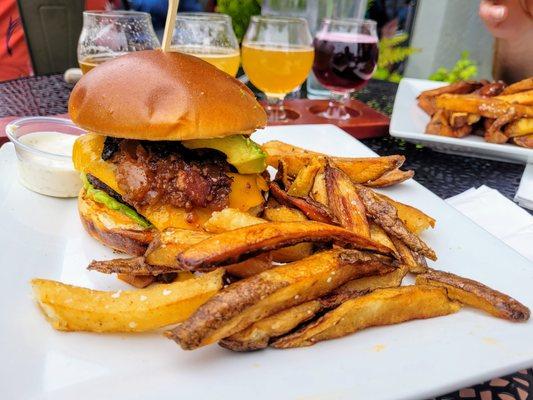 California Burger w/ Fries