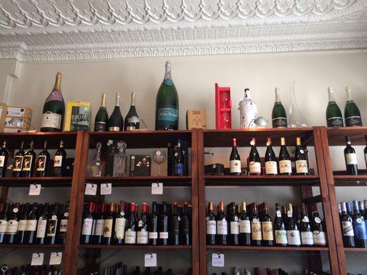 Nice selection of wines