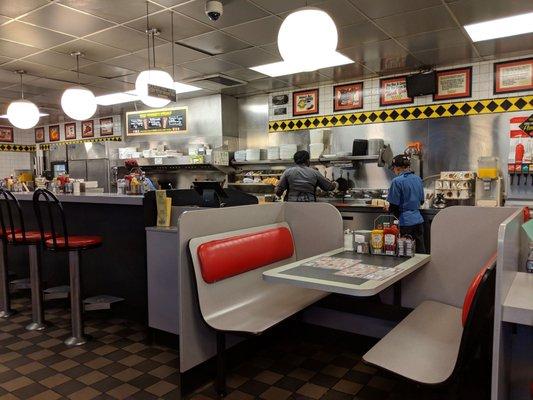 Inside Waffle House