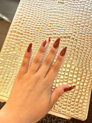 Long Almond Nails by Mark