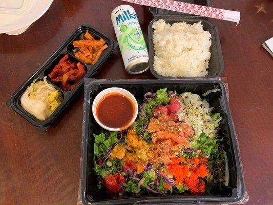 Our usual here shared with mom 1. Sokcho Sashimi Mix Bowl 4.2020