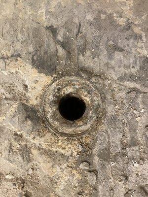 Old drain