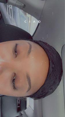 Mili did my eyebrows phenomenal!