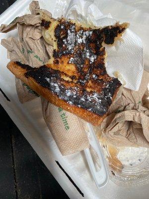 This was my burnt French toast