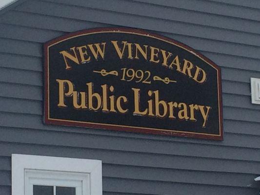 New Vineyard Public Library