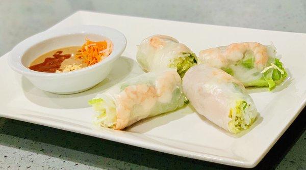 Shrimp and Pork Spring Rolls