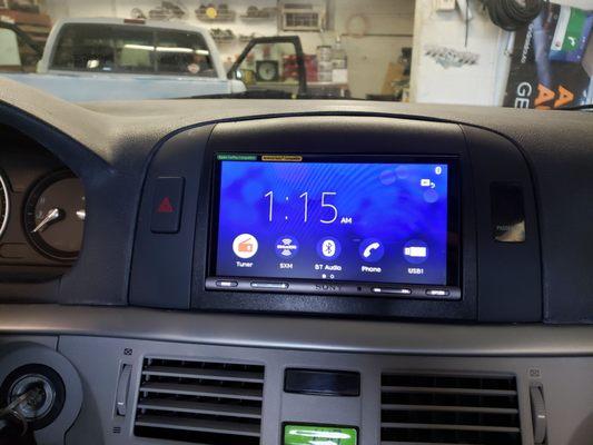 Sony ax5000 apple CarPlay and android auto