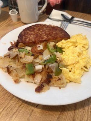 Corned Beef Hash and Eggs