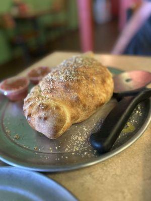 Mini white calzone