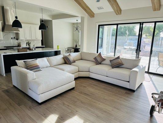 Custom sectional