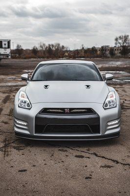 Boost Logic GTR Avery Dennison Satin Silver Wrap