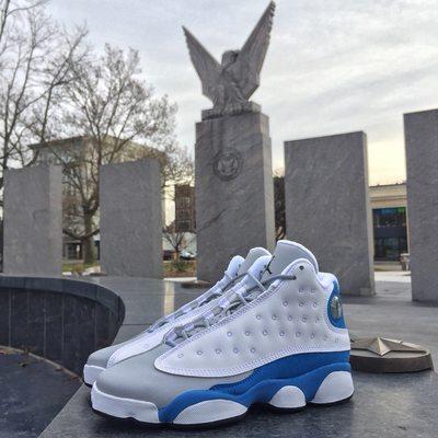 Italy Blue Jordan 13 Retro $140, available in GS sizes