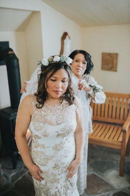 Wedding Day. Photo by Marla Rain Photography.