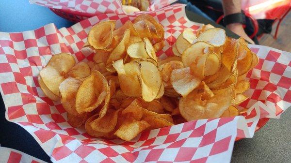 The RIBBON fries. Look good taste even better