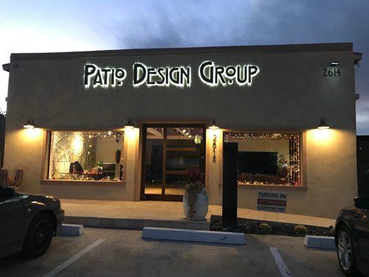 Patio Design Group showroom, store and office building