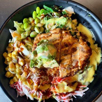 KATSU CHICKEN POKE