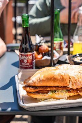 Chicken Torta Milanesa