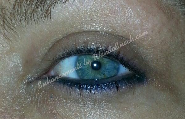 healed navy permanent tattoo eyeliner by WandaEnoch.com