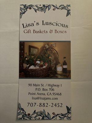 Lisa's Luscious Mail Order Flyer