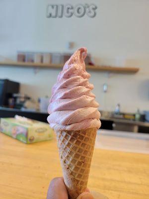 Strawberry cone