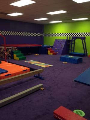 New Kindergym area