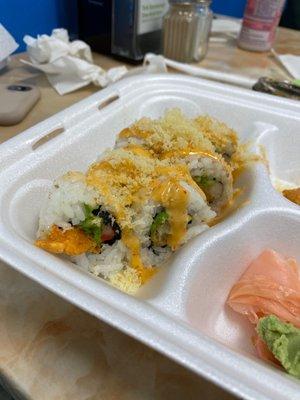 Crunchy Shrimp Roll.