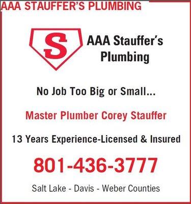 Stauffers Plumbing