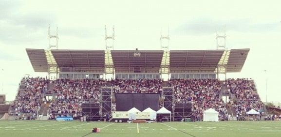 All Solid Rock services meeting together @ hillsboro stadium 7/12