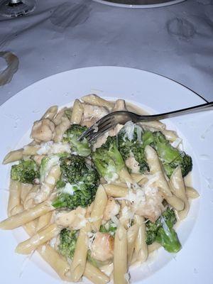 Chicken, broccoli, ziti