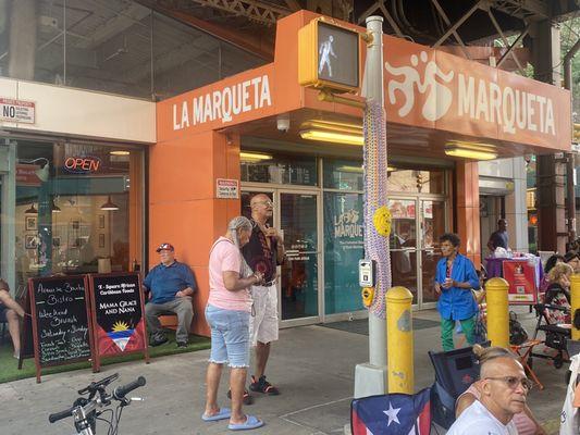 Market entrance on 115th St.