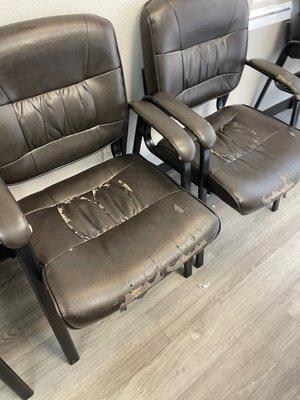 Waiting room chairs