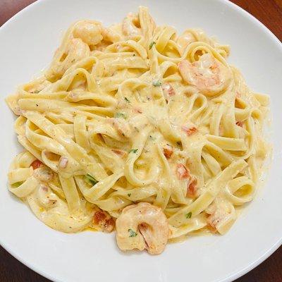 Shrimp Alfredo Pasta