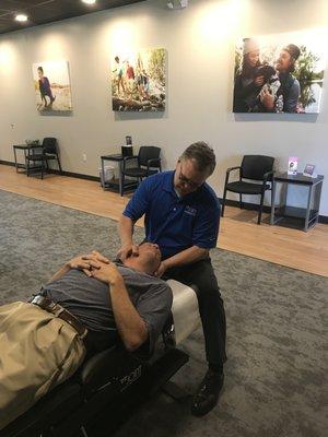 Chiropractors need adjustments too! (Dr. Evec & Dr. Bovard)