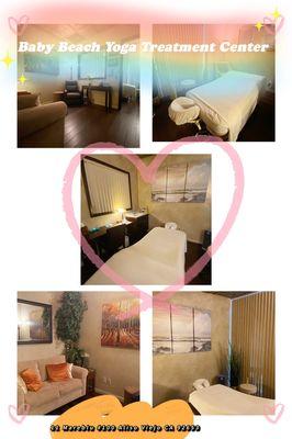 You deserve a quiet, cozy and nice clean treatment room to relax and enjoy your session with our professional stuffs.