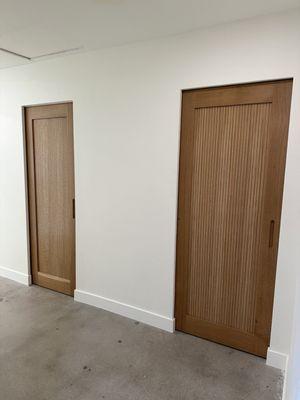 Our beautiful pocket doors