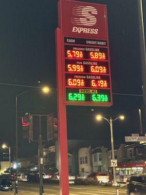 Sep 30 2023 Fuel Prices