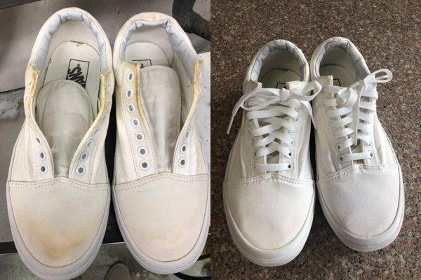 Sneakers Before & After